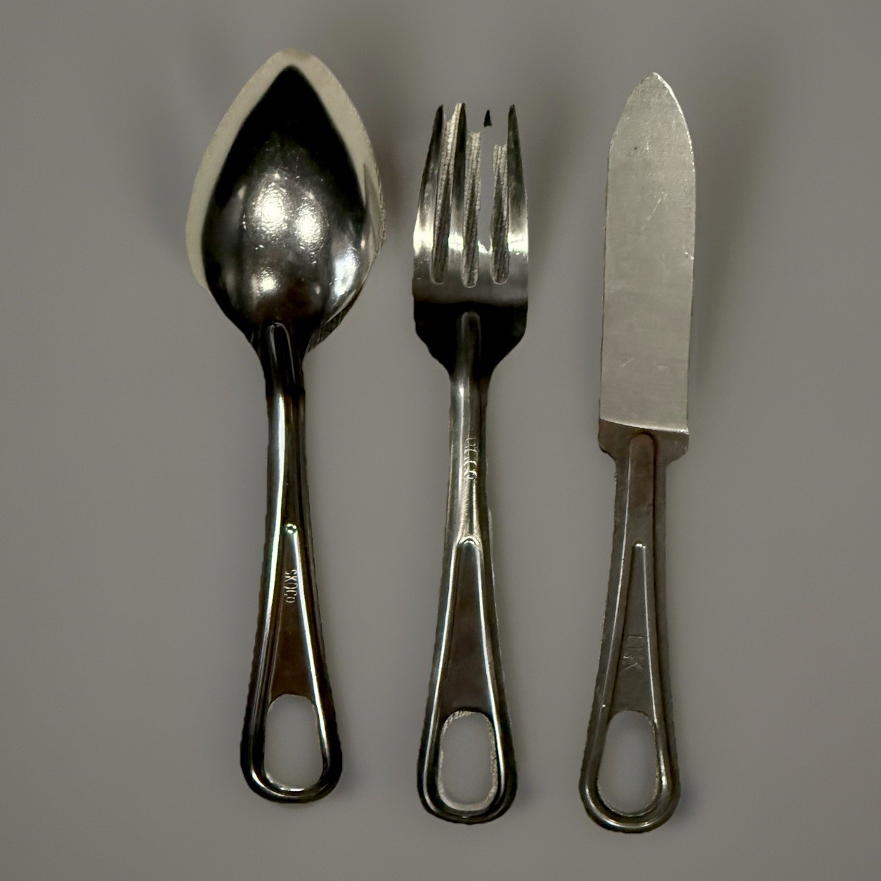Vtg Original US Military utensils Set In Excellent Conditions.