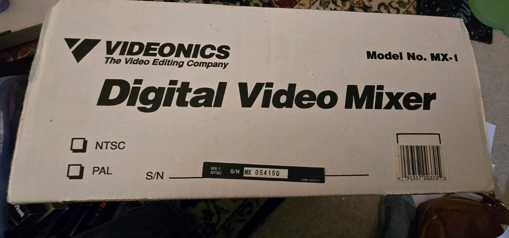Videonics MX-1 NTSC 4-Input Digital Video Mixer Switcher