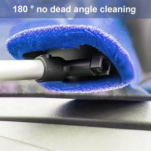 Beieverluck 15 Pieces Windshield Cleaner Tool, Inside Car Window Cleaning Tool