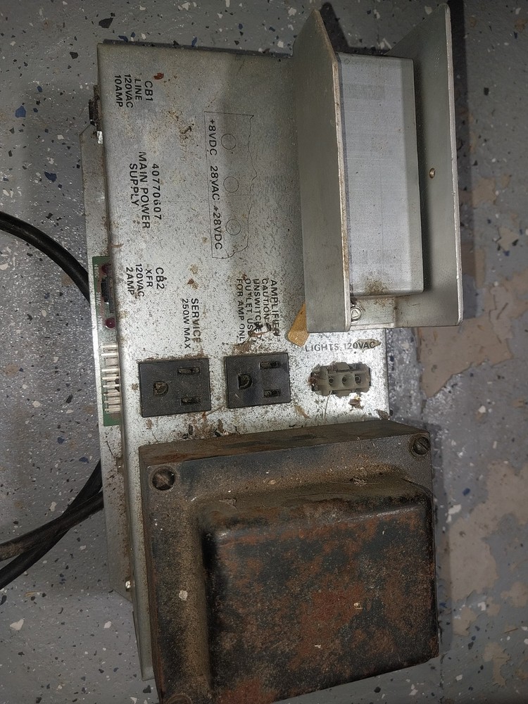 40770607 Main Power Supply Rowe-AMI jukebox untested