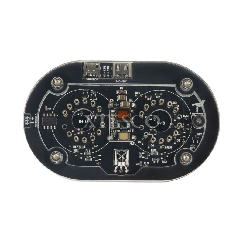 IN-18 2-Digit Nixie Tube Thermometer Creative Desktop Thermometer