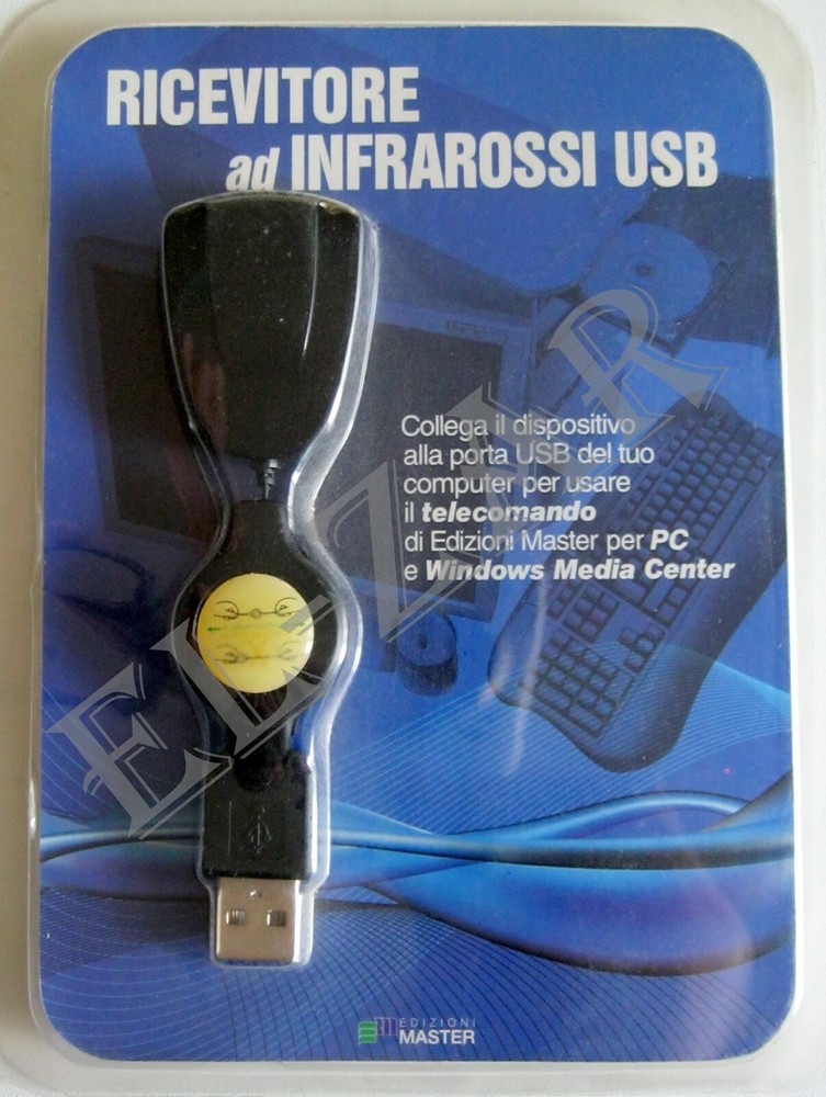 PC Remote Control + Infrared Receiver - New!