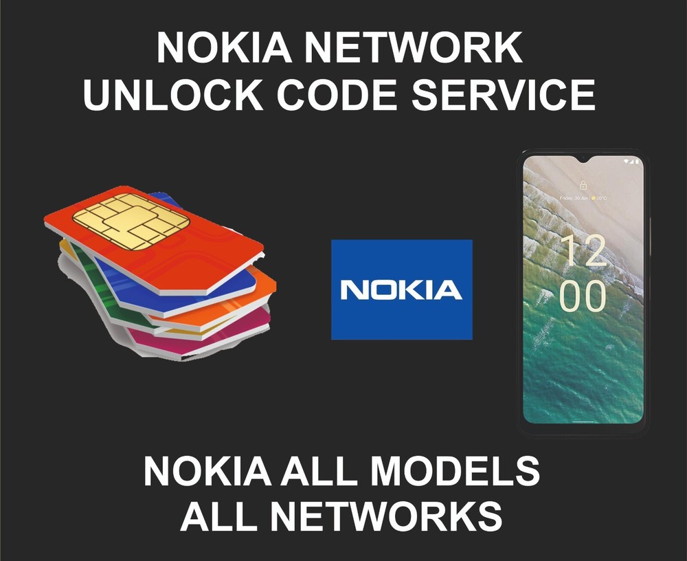 Nokia Network Unlock Code, All Models, All Networks
