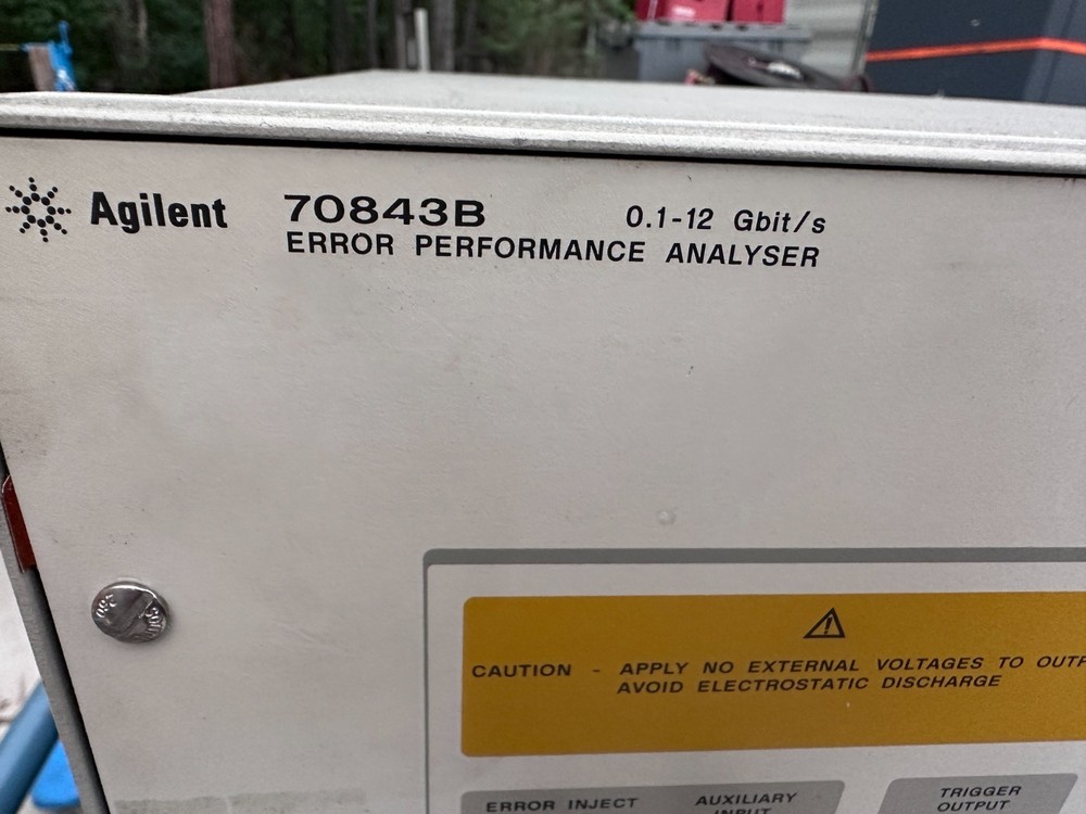 Agilent 70843B Error Performance Analyser 0.1-12 GBit/S