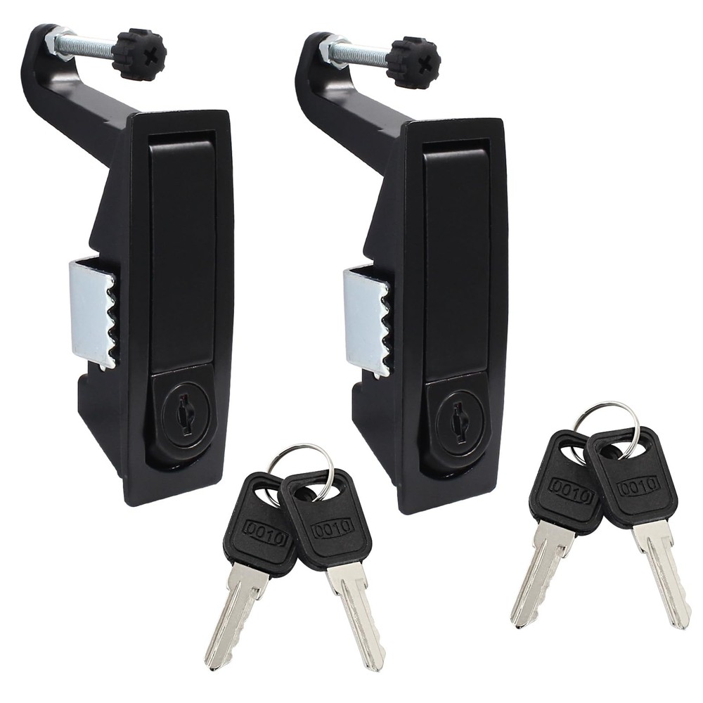 2 Pcs Compression Latch Lock, Zinc Alloy Trigger Latch Lock Adjustable Lever ...