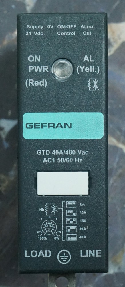 GEFRAN SOLID STATE RELAY GTD 40/480-1*