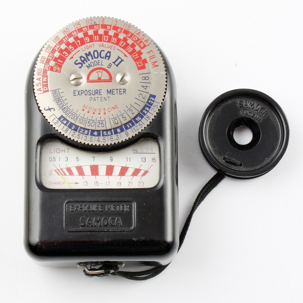 Samoca II Model B Light Exposure Meter Vintage - Works!
