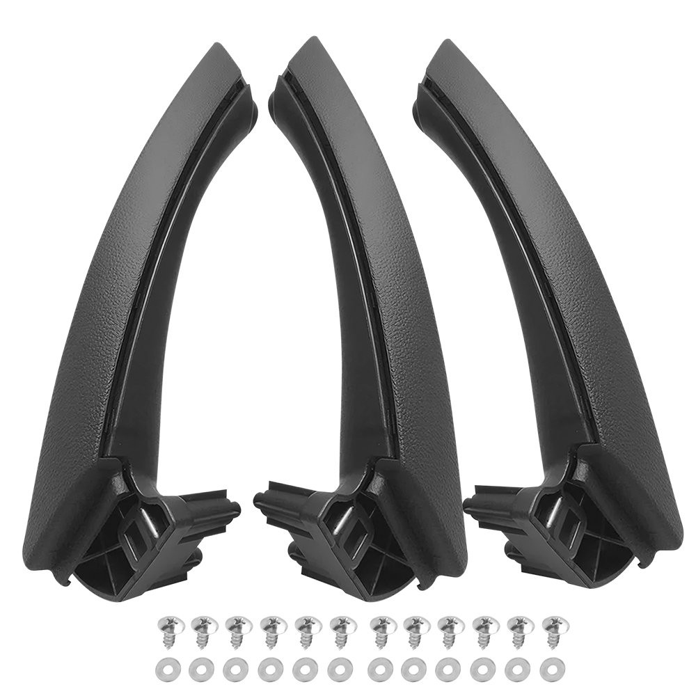 6PCS/Set Interior Door Pull Handle Trim Cover For 2005-2013 BMW E90/E91/E92/E93