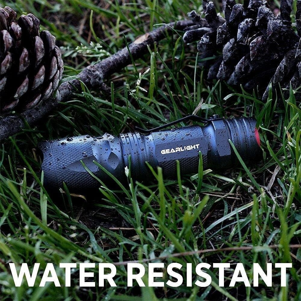 GearLight M3 Mini LED Flashlight [2-PACK] - Bright &Small Tactical #00001