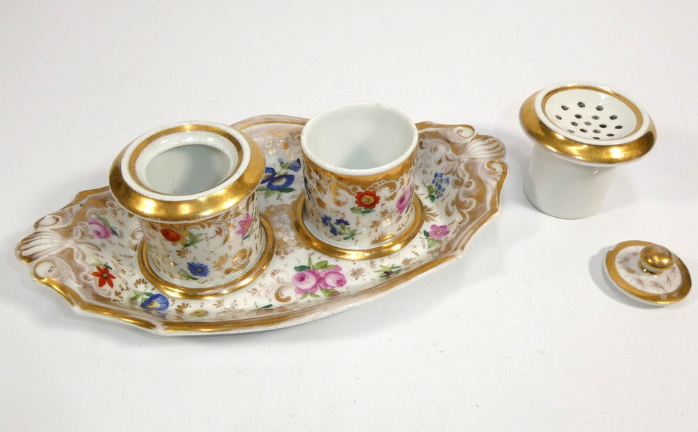 Biedermeier Ink Well Circa 1840