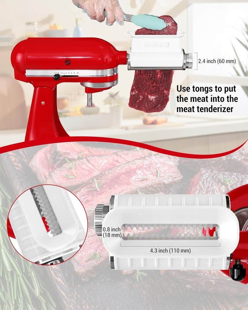 Meat Tenderizer Attachment for Kitchenaid, Tenderizer Machine for Kitchen Aid