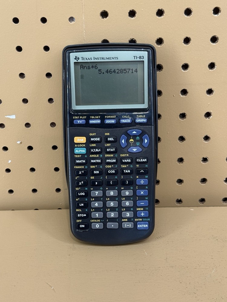 Texas Instruments TI-83 Handheld Graphing Calculator