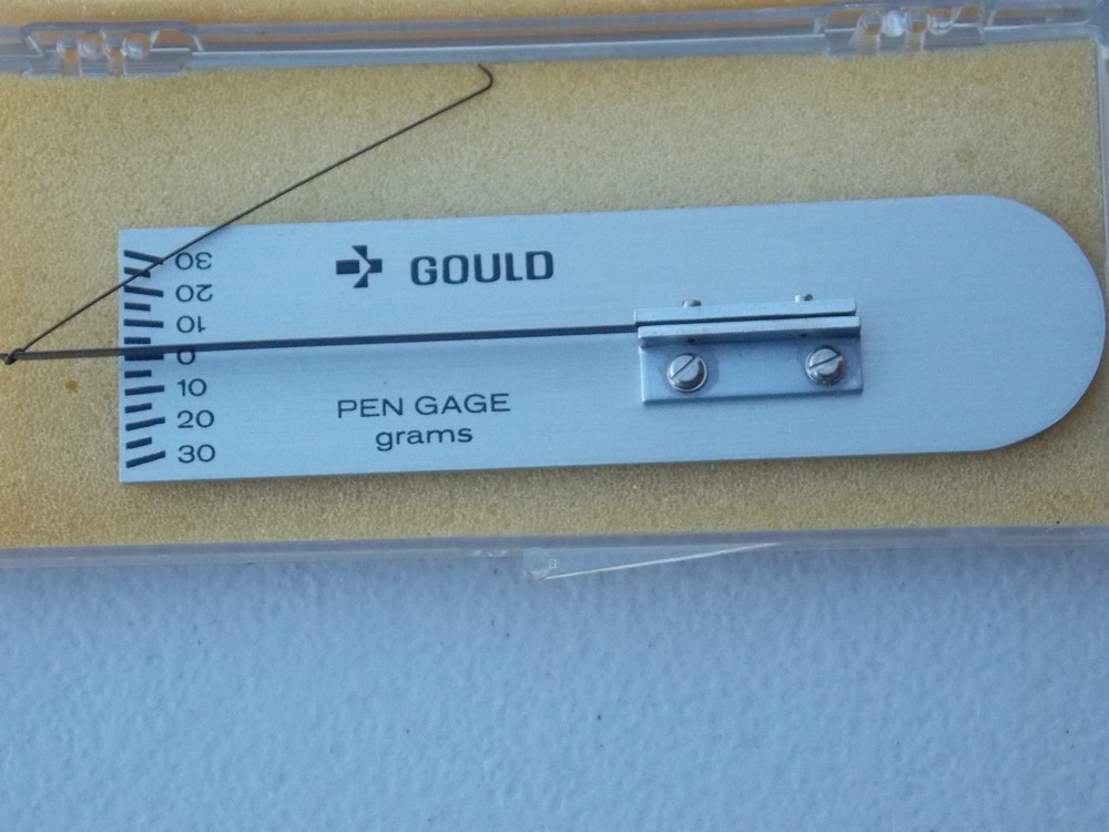 GOULD BRUSH  PEN GAGE  0-30 GRAMS