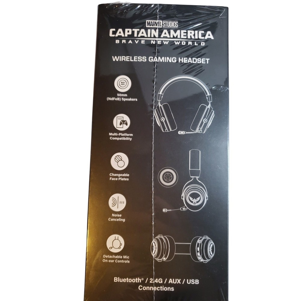Captain America Wireless Gaming Headset - Marvel