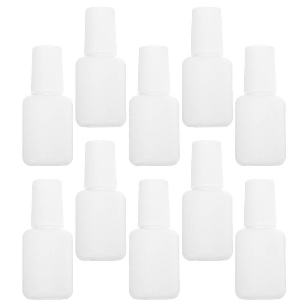22 Pcs Sample Jars for Cosmetics Nail Bottles Liquid Empty Paint with Brush