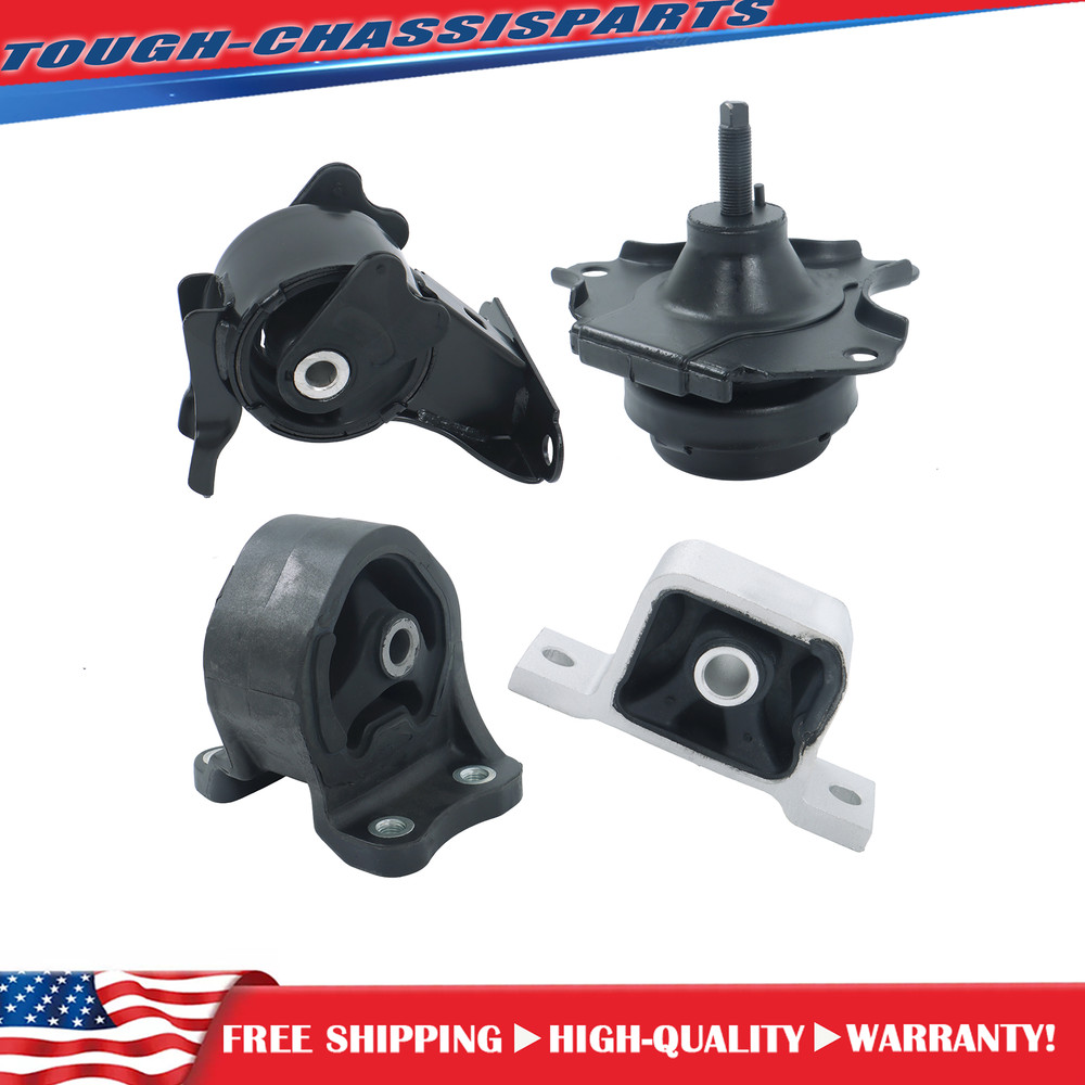 4PCS Engine Motor & Automatic Trans Mount For Honda Element 2003-2006 l4 2.4L