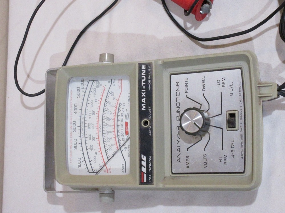 Vintage Auto Maxi-Tune Ignition Analyzer 4-8 cyl