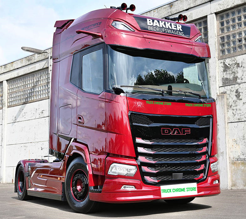 DAF XG GRILL CHROME Stainless Steell 1 SET.