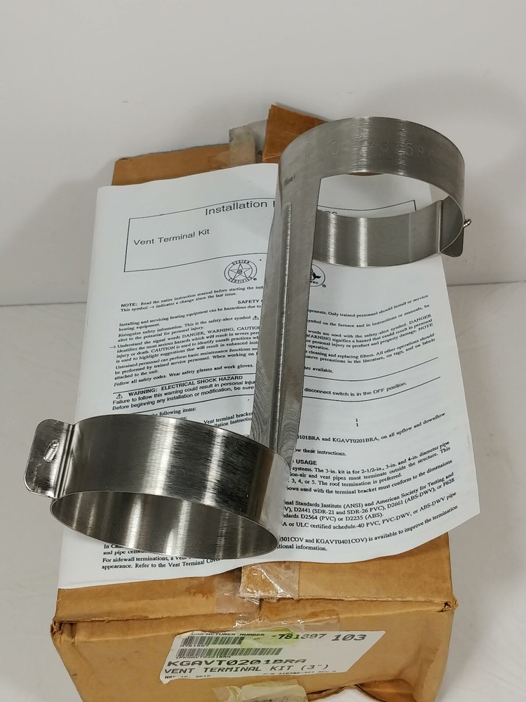 3" Vent Terminal Bracket KGAVT0201BRA