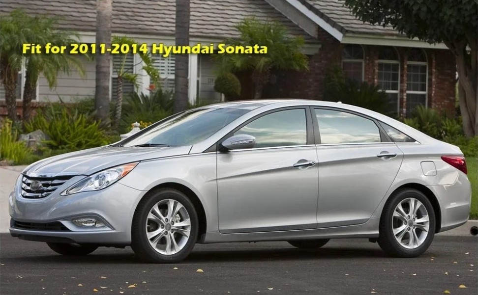 4 Pcs Mud Flaps For 2011 - 2014 Hyundai Sonata Front & Rear Splash Mud Guards