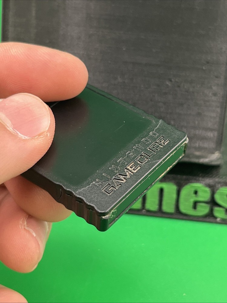 Vtg OEM Nintendo GameCube Official Memory Card Untested.