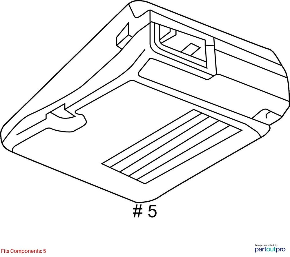 14 CHEVY SS OEM FRONT VIEW CAMERA 22994783