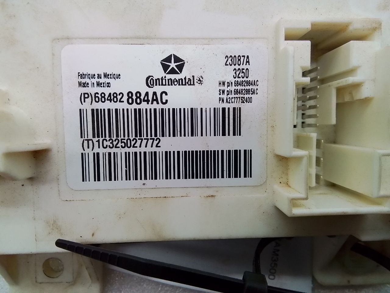 2021 RAM 2500 3500 4500 5500 BCM BODY CONTROL MODULE 68482884AC