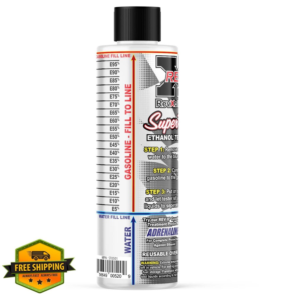REV X E85 Super Tester Gasoline Ethanol Testing Kit