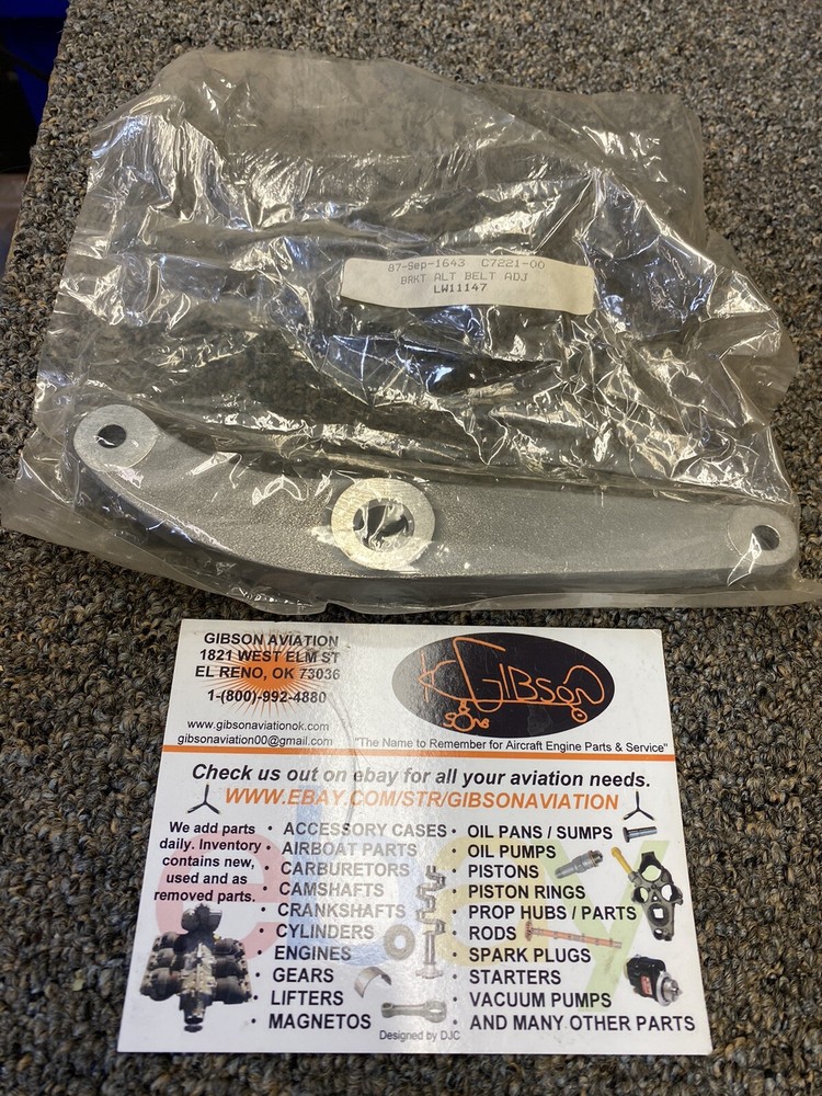 LYCOMING   11147   ALTERNATOR  BELT ADJUST   BRACKET