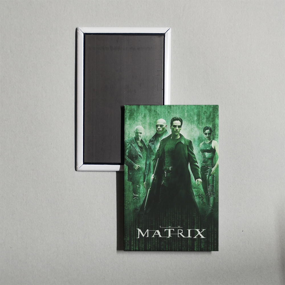The Matrix Mini Movie Poster Fridge Locker Magnet
