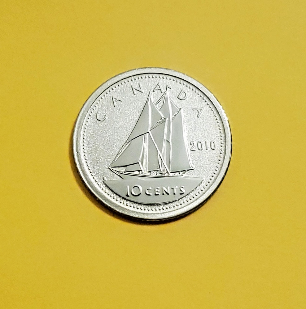 2010 Canadian Specimen Dime
