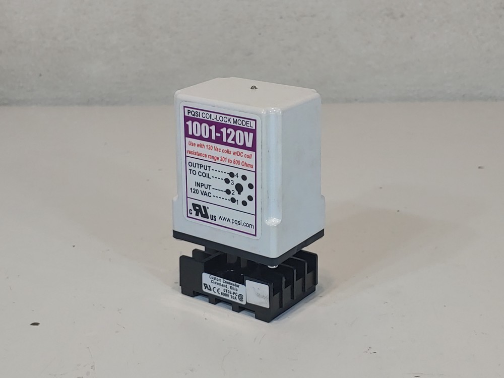 PQSI Coil–Lock Model 1001-120V