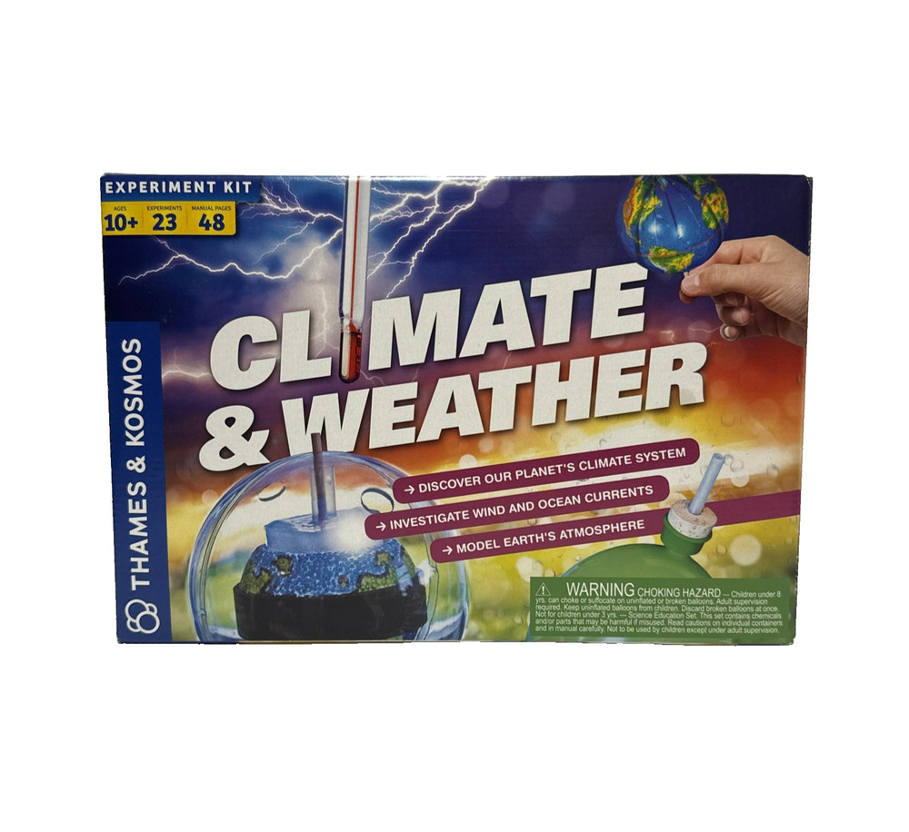 Thames & Kosmos Climate & Weather Experiment Kit New Sealed