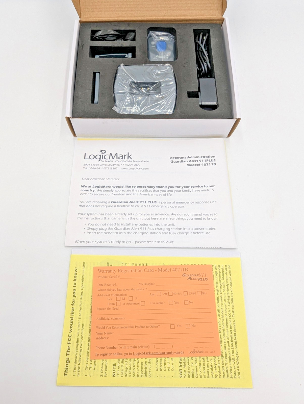 Guardian 911 Alert Plus 40711B Personal Emergency Response System LogicMark