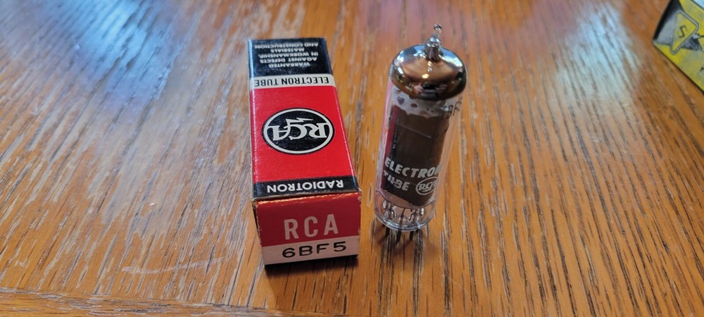 RCA NOS 6BF5 Vacuum Tube Tested