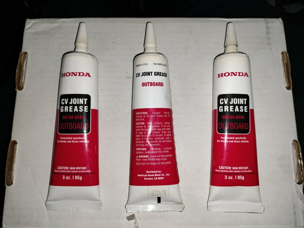 OEM Honda: 3X CV Joint Grease 08734-0101