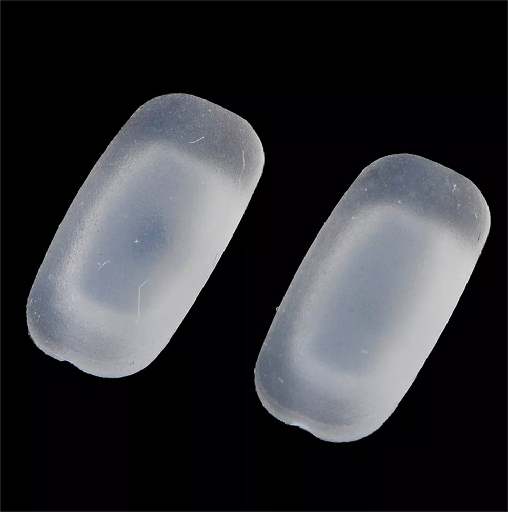 Eyeglass Nose Pads , 2 Pairs Nose Pieces Replacement Square Rectangle Push US