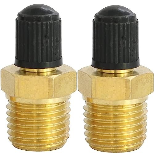 Air Compressor Schrader Valve 1/4 NPT 2 Pack