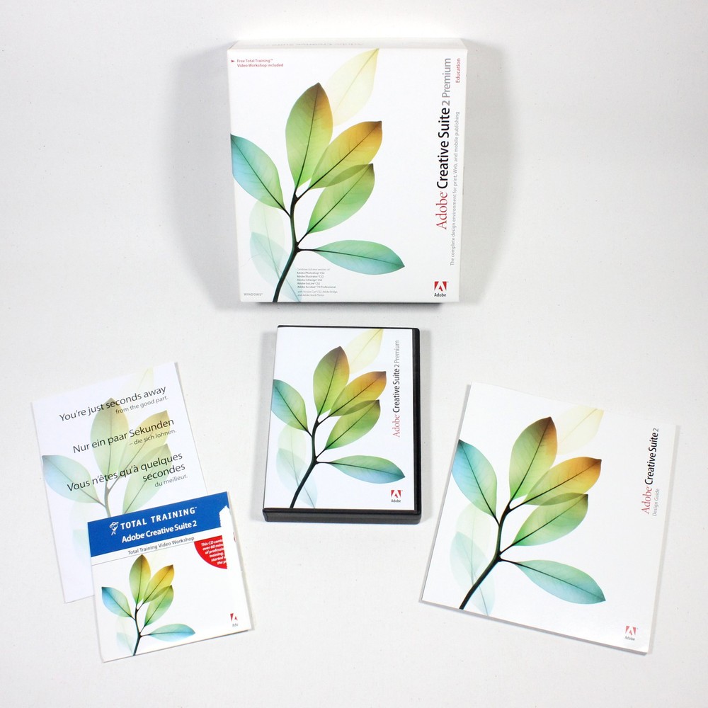 Adobe Creative Suite 2 Premium Education for Windows (2005) Includes Serial Key