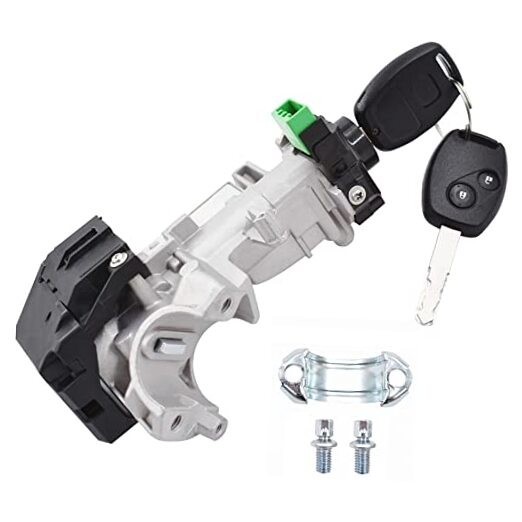 Lock Cylinder Ignition Switch with 2 Key Replacement for Civic 2006-2011 Auto