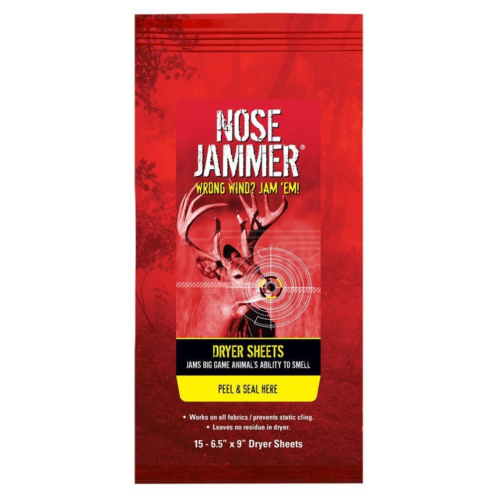Nose Jammer Dryer Sheets 15 Pack