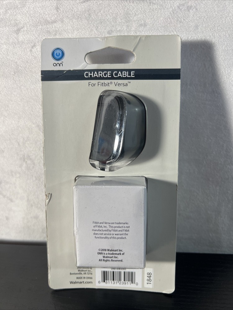 Onn 3' Charging Cable Charger for Fitbit Versa Activity Tracker USB Dock 3ft NEW
