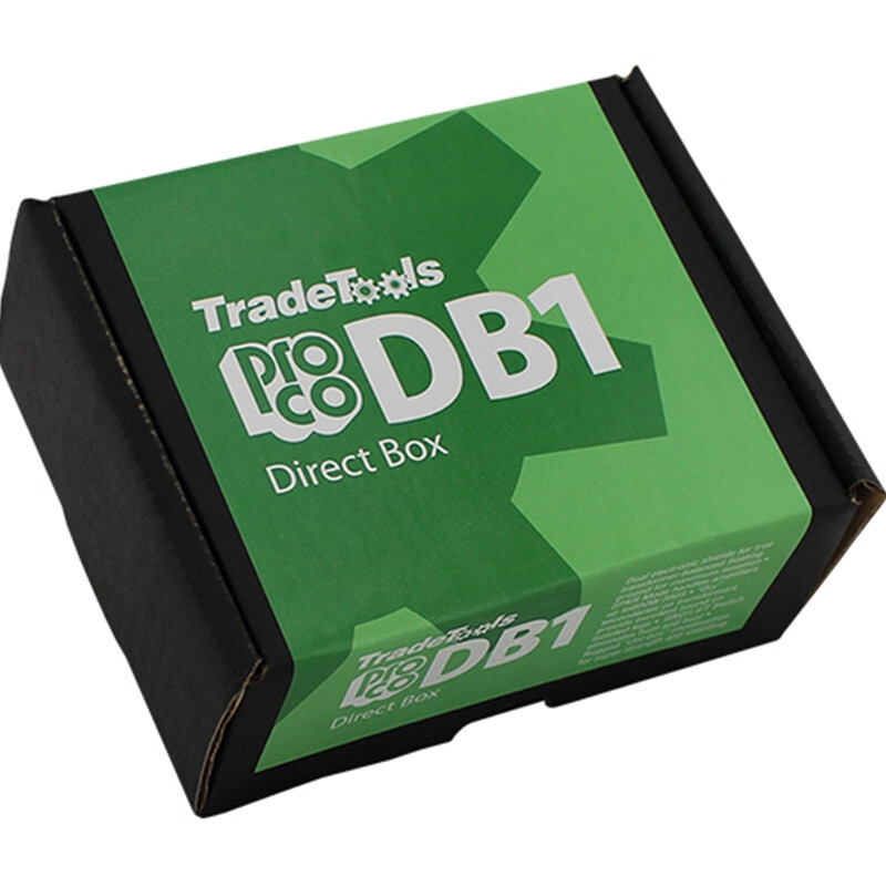 Pro Co DB-1 1-Channel Passive Instrument Direct Box