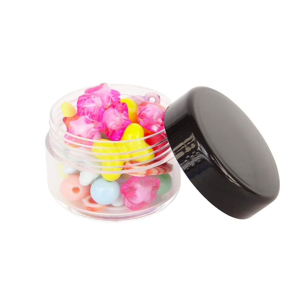 12pack 15 Gram Small Clear Cosmetic Sample 15ml Empty Containers for Make-up ...