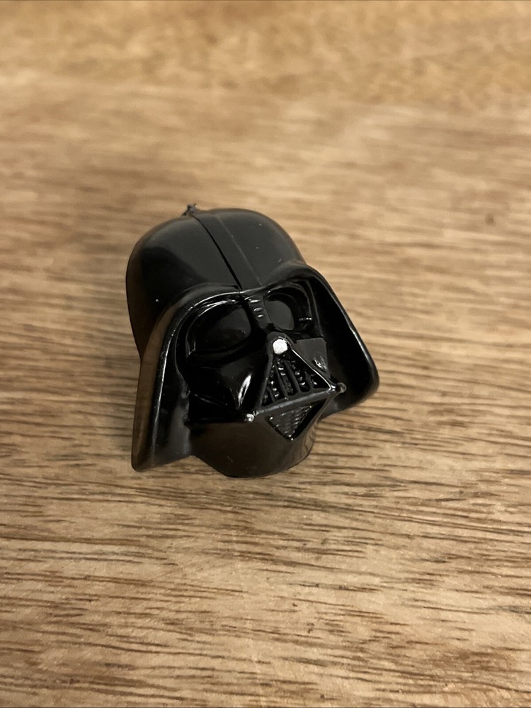 Darth Vader Mask Head Star Wars Plastic Black Ring Size 5-6