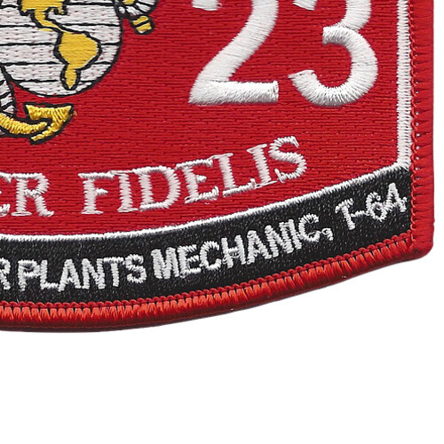 MOS 6123 Helicopter Power Plants Mechanic, T-64 Patch