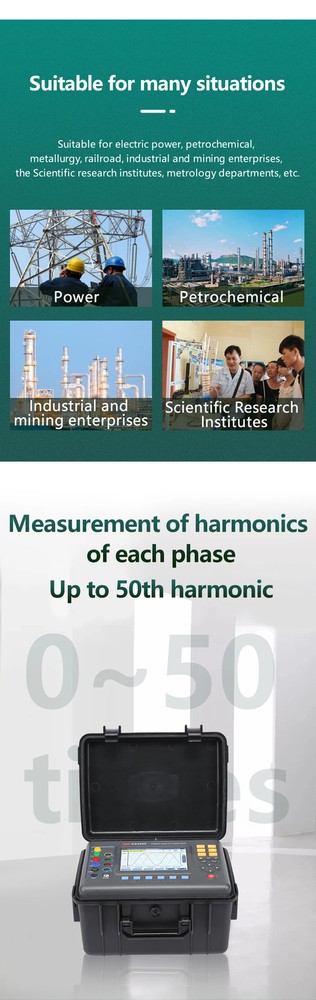 Power Quality Analyzer Metrel for Large-scale Power Grid System Detection