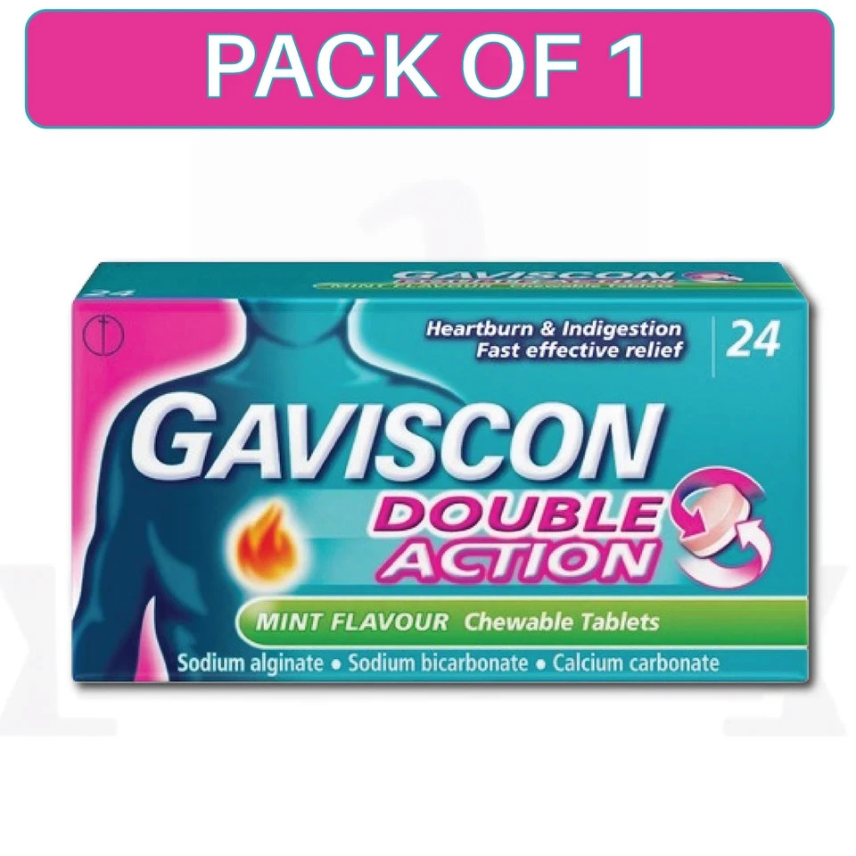 (24CtTablets) GavI$-Con Tablets Double Action