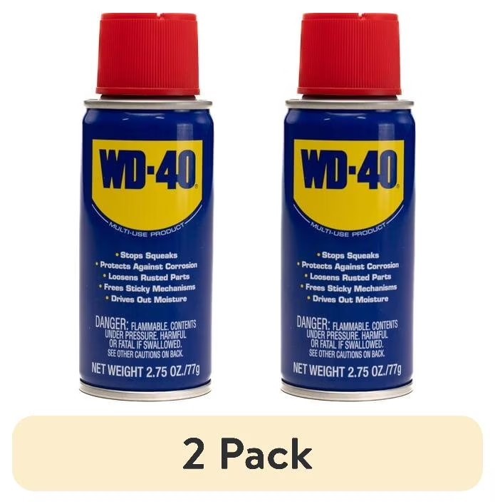 WD-40  Original Formula, Multi-Use Product, 2.75 OZ [Pack of 2]