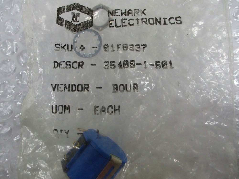 NEWARK 3540S-1-501 POTENTIOMETER NSMP